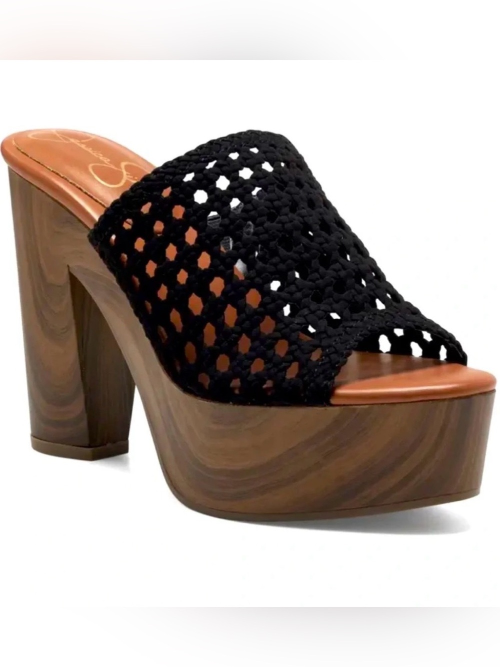 NWOT Jessica Simpson Shelbie Platform Sandal, Size 11, Black